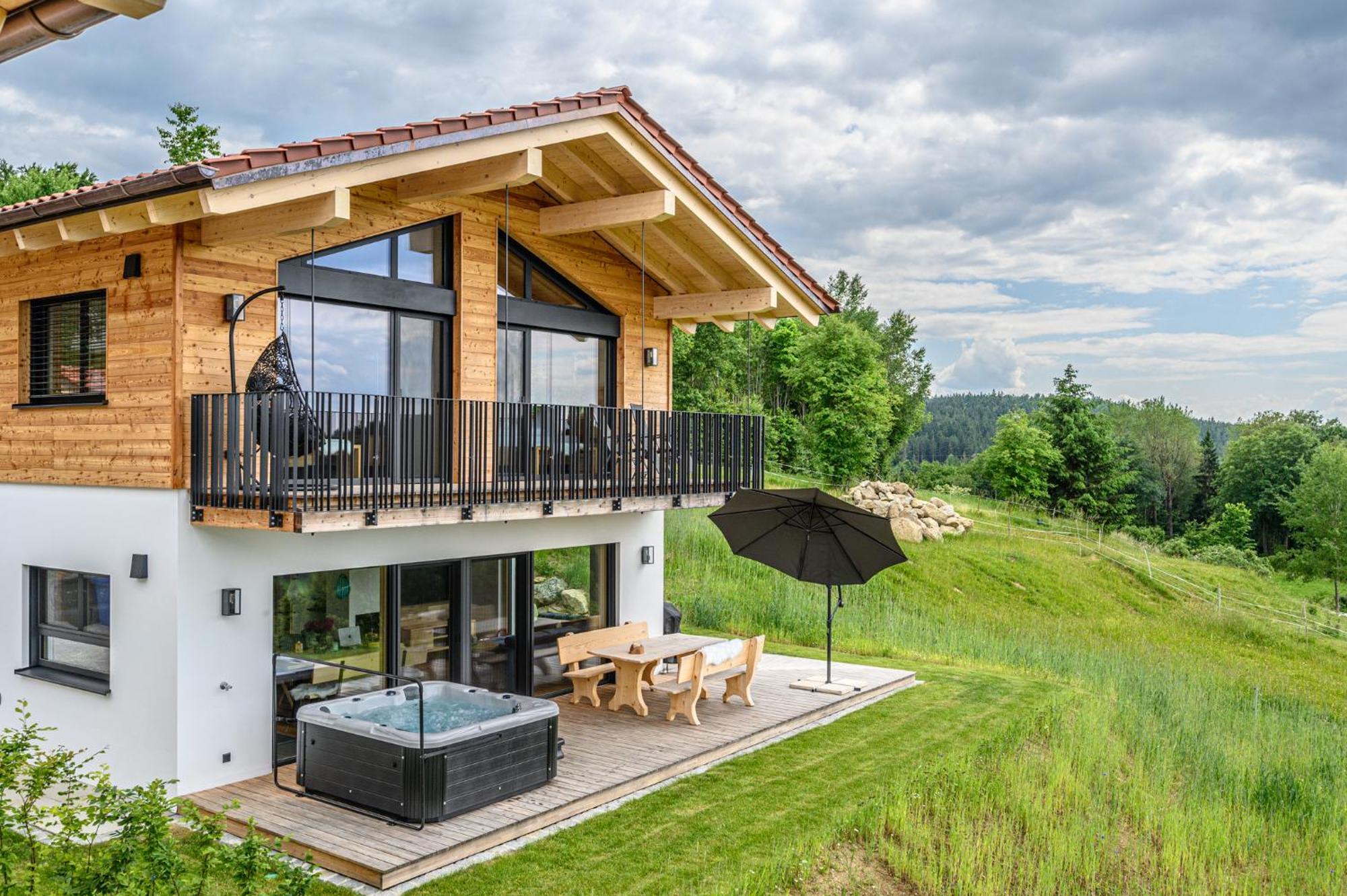 Kroner Chalets Zwiesel Buitenkant foto
