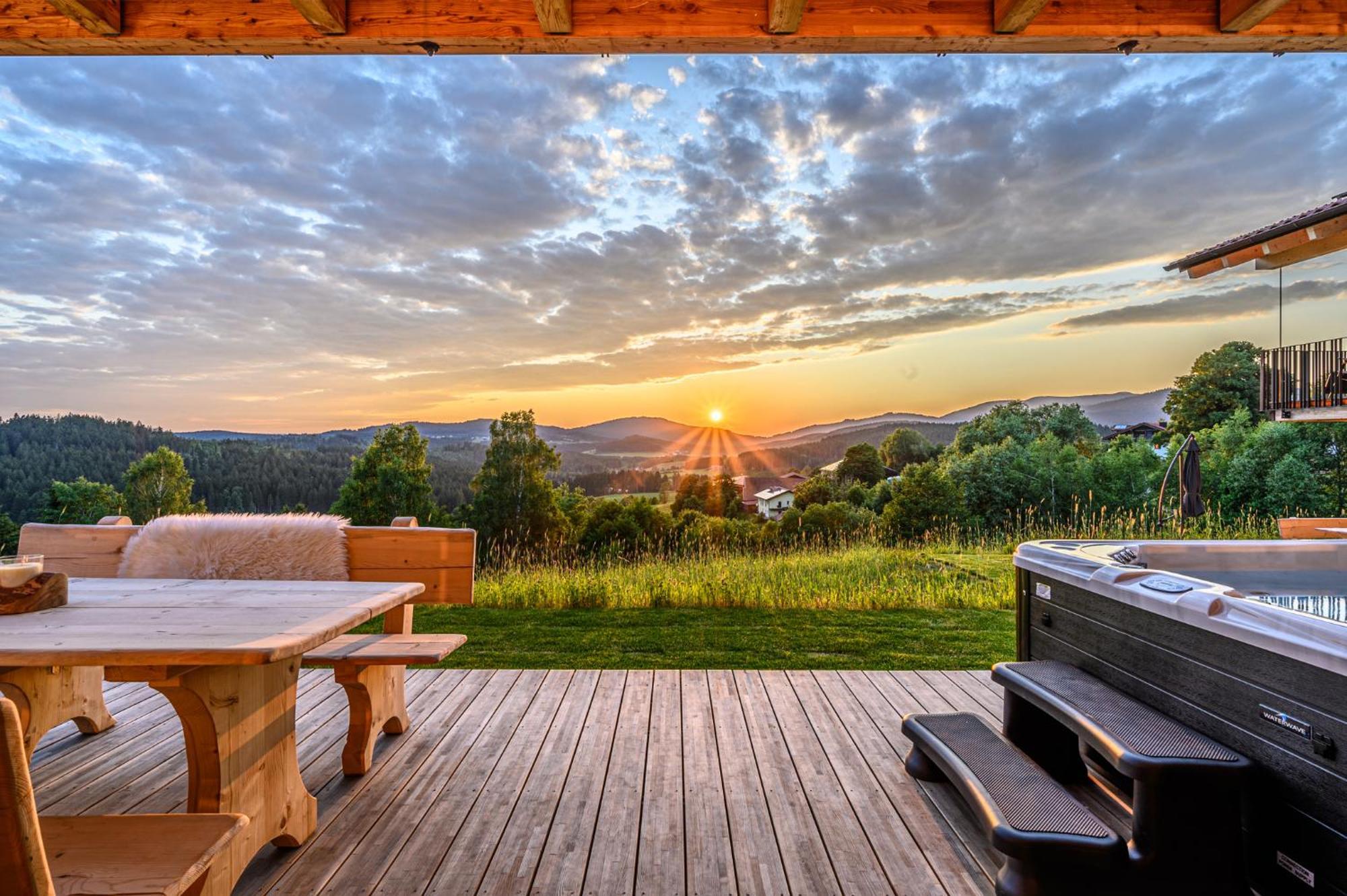 Kroner Chalets Zwiesel Buitenkant foto